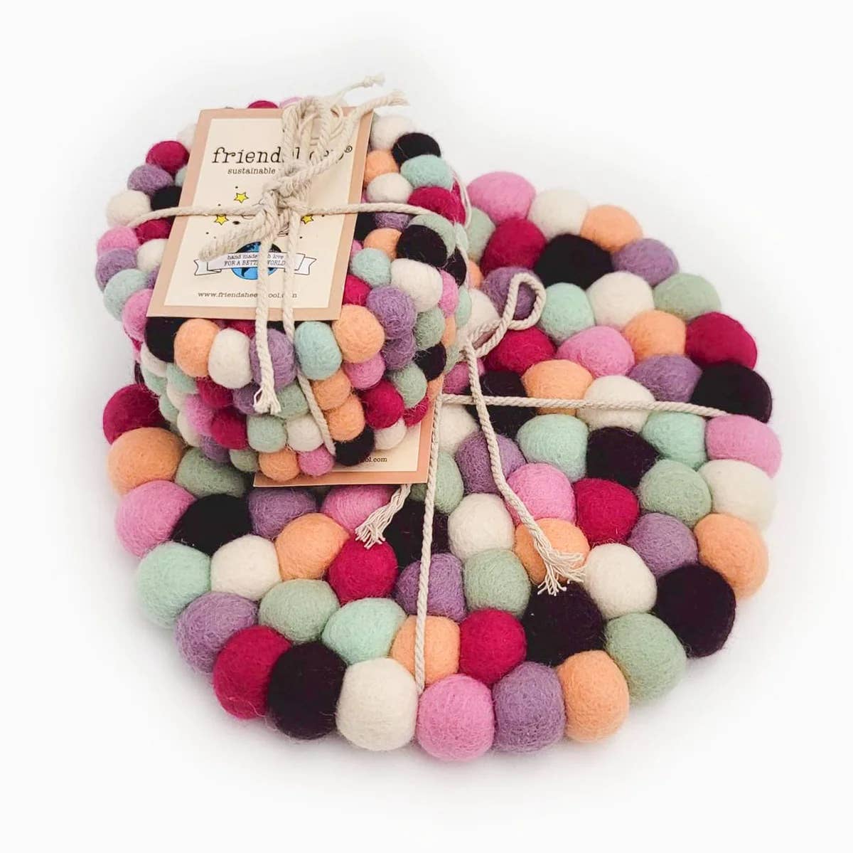Friendsheep Macarons Trivet