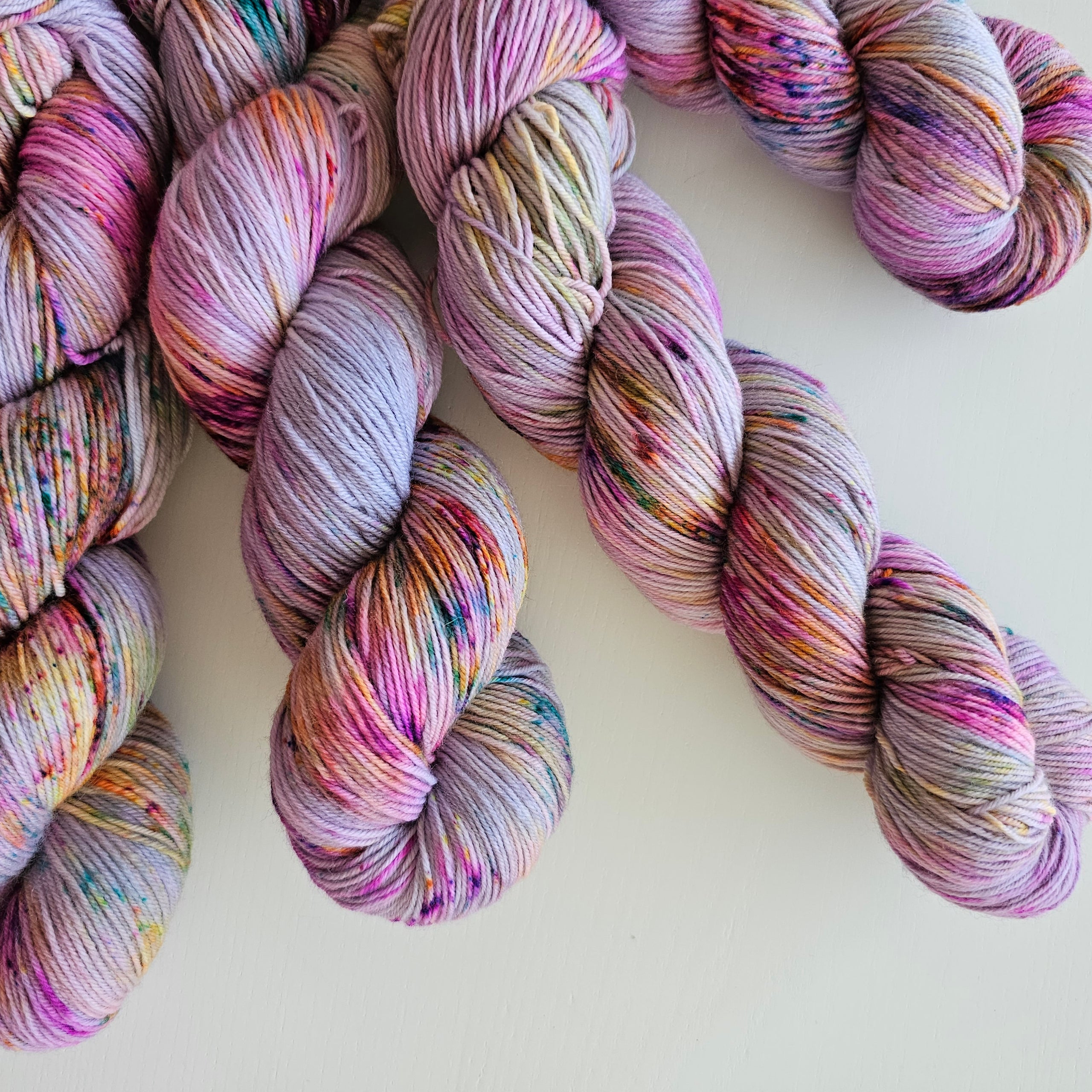 In Technicolor Sonsy Sock Yarn Set / Indie Dyed / Hand Dyed